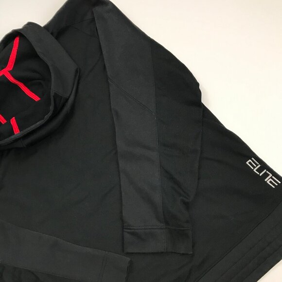 Nike Ohio State Basketball Therma-Fit Men Large Black & Red Hoodie Pullover - Picture 9 of 10